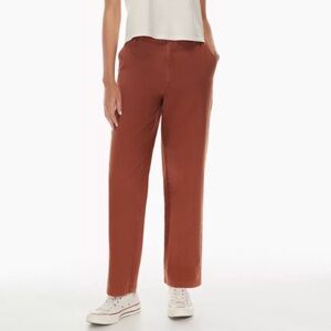SUNDAY BEST | Jaden Chino Straight Leg Pant in Rust | 0